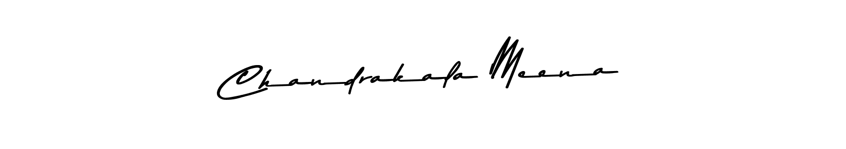 You should practise on your own different ways (Asem Kandis PERSONAL USE) to write your name (Chandrakala Meena) in signature. don't let someone else do it for you. Chandrakala Meena signature style 9 images and pictures png