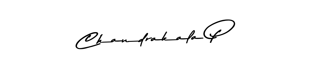 The best way (Asem Kandis PERSONAL USE) to make a short signature is to pick only two or three words in your name. The name Chandrakala P include a total of six letters. For converting this name. Chandrakala P signature style 9 images and pictures png