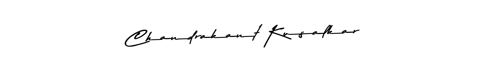 You should practise on your own different ways (Asem Kandis PERSONAL USE) to write your name (Chandrakant Kusalkar) in signature. don't let someone else do it for you. Chandrakant Kusalkar signature style 9 images and pictures png