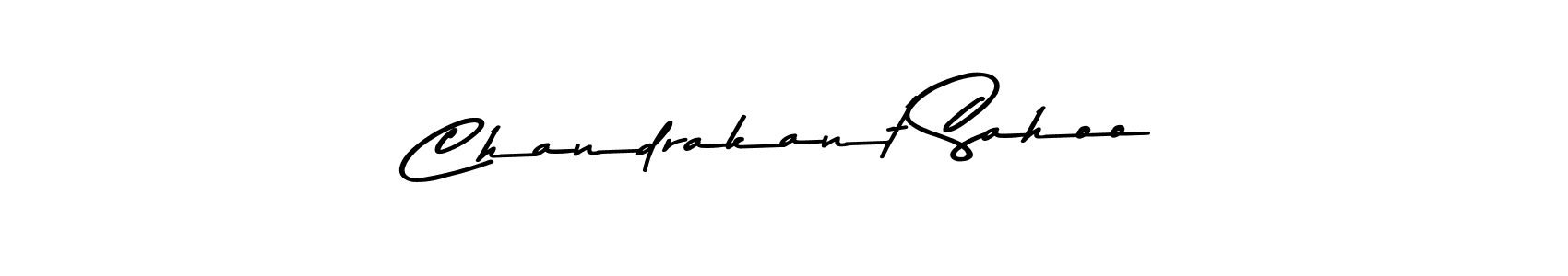 Design your own signature with our free online signature maker. With this signature software, you can create a handwritten (Asem Kandis PERSONAL USE) signature for name Chandrakant Sahoo. Chandrakant Sahoo signature style 9 images and pictures png