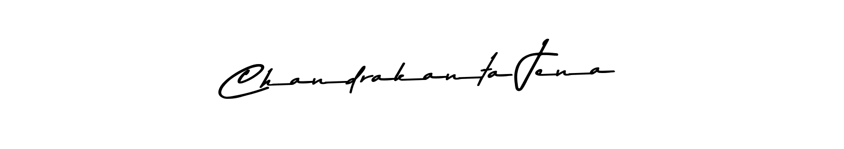 How to make Chandrakanta Jena signature? Asem Kandis PERSONAL USE is a professional autograph style. Create handwritten signature for Chandrakanta Jena name. Chandrakanta Jena signature style 9 images and pictures png