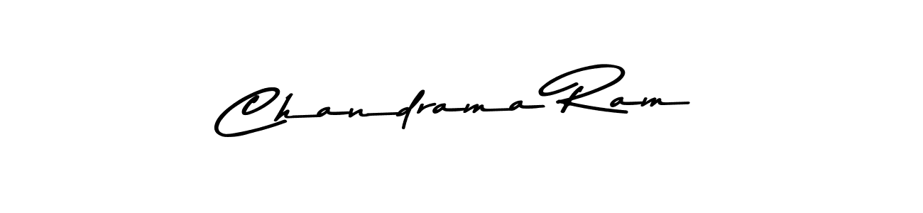 You should practise on your own different ways (Asem Kandis PERSONAL USE) to write your name (Chandrama Ram) in signature. don't let someone else do it for you. Chandrama Ram signature style 9 images and pictures png
