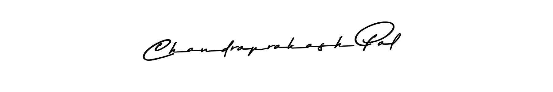 Make a beautiful signature design for name Chandraprakash Pal. With this signature (Asem Kandis PERSONAL USE) style, you can create a handwritten signature for free. Chandraprakash Pal signature style 9 images and pictures png