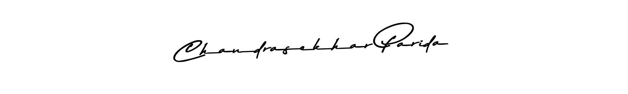 The best way (Asem Kandis PERSONAL USE) to make a short signature is to pick only two or three words in your name. The name Chandrasekhar Parida include a total of six letters. For converting this name. Chandrasekhar Parida signature style 9 images and pictures png