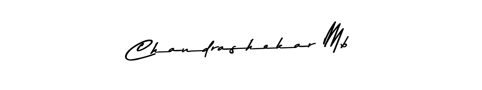 Design your own signature with our free online signature maker. With this signature software, you can create a handwritten (Asem Kandis PERSONAL USE) signature for name Chandrashekar Mb. Chandrashekar Mb signature style 9 images and pictures png