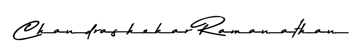 Get an exclusive digital autograph for Chandrashekar Ramanathan. The Asem Kandis PERSONAL USE typeface captures the charm of real penmanship on paper. Chandrashekar Ramanathan signature style 9 images and pictures png