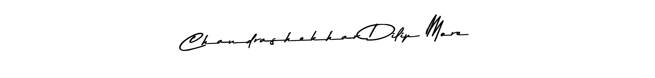 Use a signature maker to create a handwritten signature online. With this signature software, you can design (Asem Kandis PERSONAL USE) your own signature for name Chandrashekhar Dilip More. Chandrashekhar Dilip More signature style 9 images and pictures png