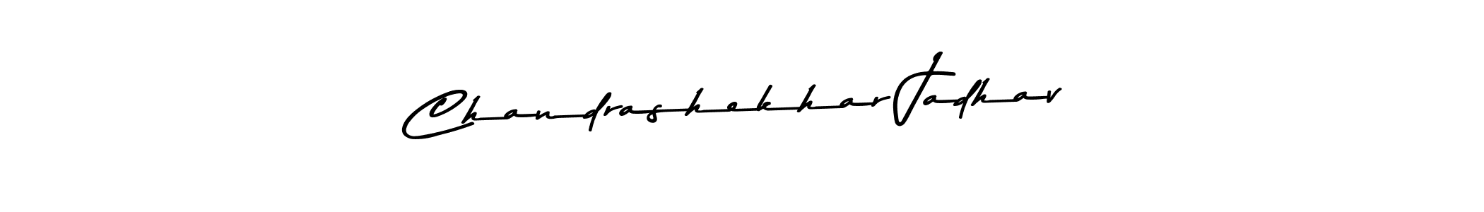 How to make Chandrashekhar Jadhav name signature. Use Asem Kandis PERSONAL USE style for creating short signs online. This is the latest handwritten sign. Chandrashekhar Jadhav signature style 9 images and pictures png