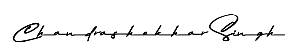 An effortless, minimalist signature concept for Chandrashekhar Singh using Asem Kandis PERSONAL USE design. Clean lines that look great on any document. Chandrashekhar Singh signature style 9 images and pictures png