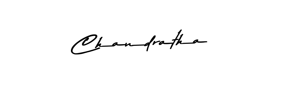 Create a beautiful signature design for name Chandratha. With this signature (Asem Kandis PERSONAL USE) fonts, you can make a handwritten signature for free. Chandratha signature style 9 images and pictures png