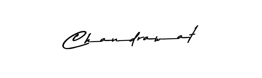 How to make Chandrawat signature? Asem Kandis PERSONAL USE is a professional autograph style. Create handwritten signature for Chandrawat name. Chandrawat signature style 9 images and pictures png