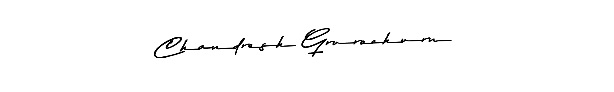 This is the best signature style for the Chandresh Grurochurn name. Also you like these signature font (Asem Kandis PERSONAL USE). Mix name signature. Chandresh Grurochurn signature style 9 images and pictures png