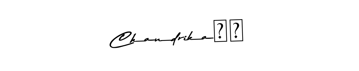 You can use this online signature creator to create a handwritten signature for the name Chandrika♥️. This is the best online autograph maker. Chandrika♥️ signature style 9 images and pictures png