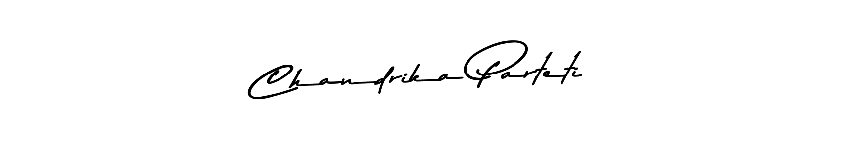 Similarly Asem Kandis PERSONAL USE is the best handwritten signature design. Signature creator online .You can use it as an online autograph creator for name Chandrika Parteti. Chandrika Parteti signature style 9 images and pictures png