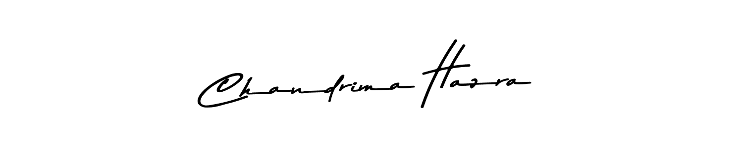 How to make Chandrima Hazra signature? Asem Kandis PERSONAL USE is a professional autograph style. Create handwritten signature for Chandrima Hazra name. Chandrima Hazra signature style 9 images and pictures png