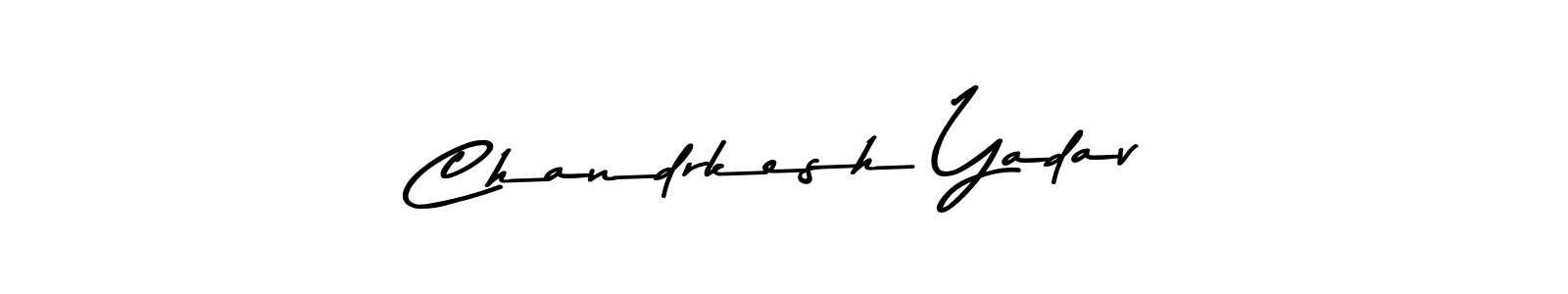 Make a short Chandrkesh Yadav signature style. Manage your documents anywhere anytime using Asem Kandis PERSONAL USE. Create and add eSignatures, submit forms, share and send files easily. Chandrkesh Yadav signature style 9 images and pictures png