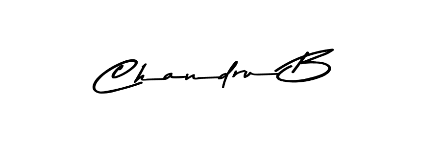 How to make Chandru B signature? Asem Kandis PERSONAL USE is a professional autograph style. Create handwritten signature for Chandru B name. Chandru B signature style 9 images and pictures png