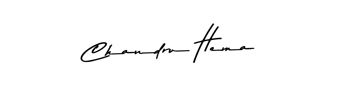 Make a beautiful signature design for name Chandru Hema. With this signature (Asem Kandis PERSONAL USE) style, you can create a handwritten signature for free. Chandru Hema signature style 9 images and pictures png