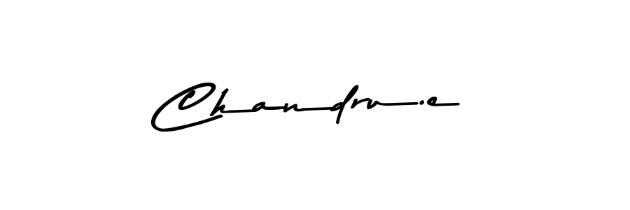 Use a signature maker to create a handwritten signature online. With this signature software, you can design (Asem Kandis PERSONAL USE) your own signature for name Chandru.e. Chandru.e signature style 9 images and pictures png