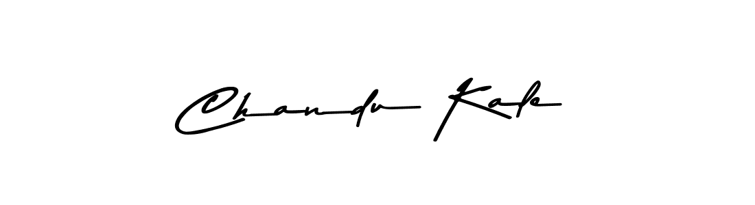 How to make Chandu Kale signature? Asem Kandis PERSONAL USE is a professional autograph style. Create handwritten signature for Chandu Kale name. Chandu Kale signature style 9 images and pictures png