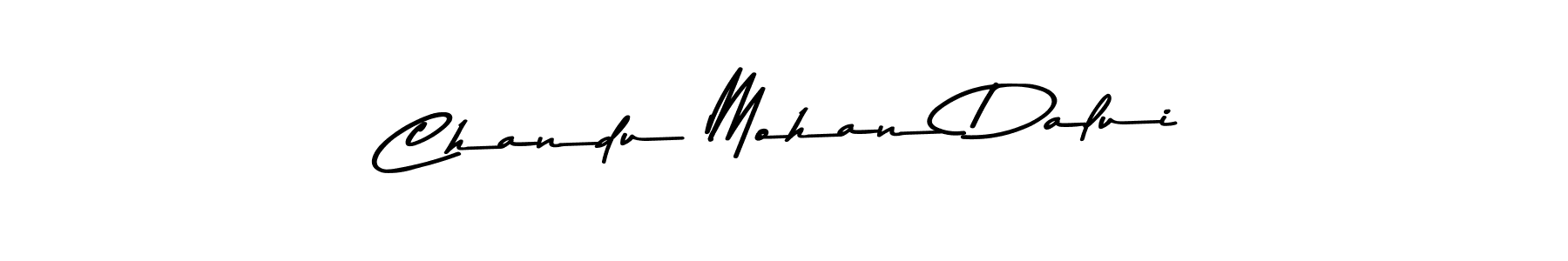 You should practise on your own different ways (Asem Kandis PERSONAL USE) to write your name (Chandu Mohan Dalui) in signature. don't let someone else do it for you. Chandu Mohan Dalui signature style 9 images and pictures png