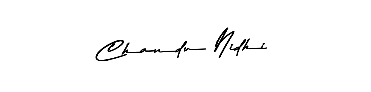 Make a short Chandu Nidhi signature style. Manage your documents anywhere anytime using Asem Kandis PERSONAL USE. Create and add eSignatures, submit forms, share and send files easily. Chandu Nidhi signature style 9 images and pictures png