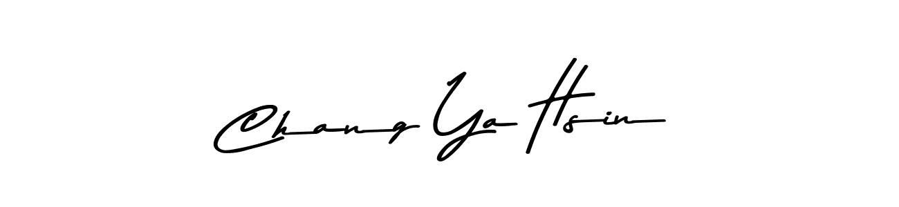 Design your own signature with our free online signature maker. With this signature software, you can create a handwritten (Asem Kandis PERSONAL USE) signature for name Chang Ya Hsin. Chang Ya Hsin signature style 9 images and pictures png