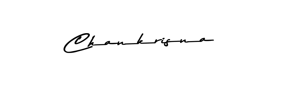 How to make Chankrisna signature? Asem Kandis PERSONAL USE is a professional autograph style. Create handwritten signature for Chankrisna name. Chankrisna signature style 9 images and pictures png