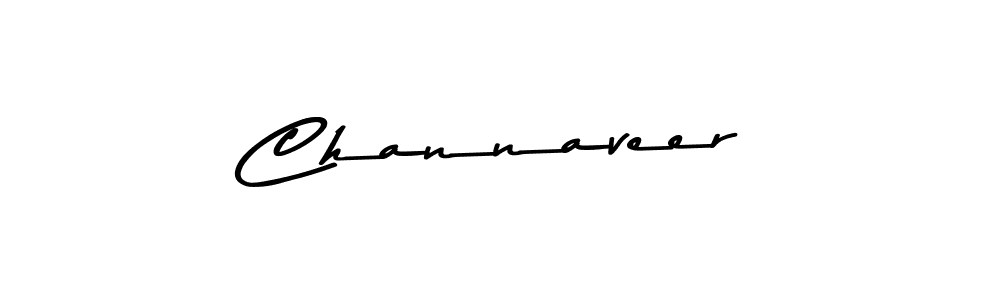 Create a beautiful signature design for name Channaveer. With this signature (Asem Kandis PERSONAL USE) fonts, you can make a handwritten signature for free. Channaveer signature style 9 images and pictures png