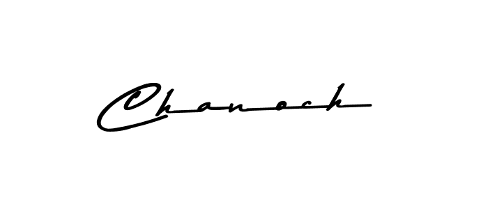 Chanoch stylish signature style. Best Handwritten Sign (Asem Kandis PERSONAL USE) for my name. Handwritten Signature Collection Ideas for my name Chanoch. Chanoch signature style 9 images and pictures png