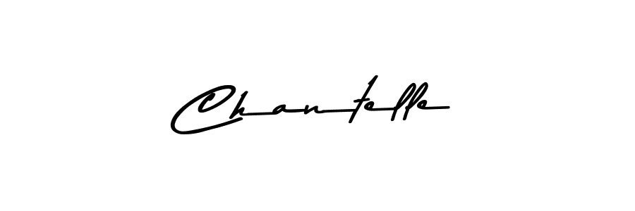 Chantelle stylish signature style. Best Handwritten Sign (Asem Kandis PERSONAL USE) for my name. Handwritten Signature Collection Ideas for my name Chantelle. Chantelle signature style 9 images and pictures png