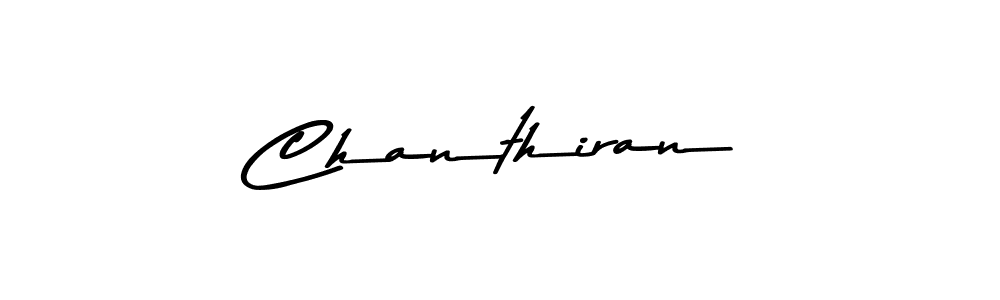 Use a signature maker to create a handwritten signature online. With this signature software, you can design (Asem Kandis PERSONAL USE) your own signature for name Chanthiran. Chanthiran signature style 9 images and pictures png