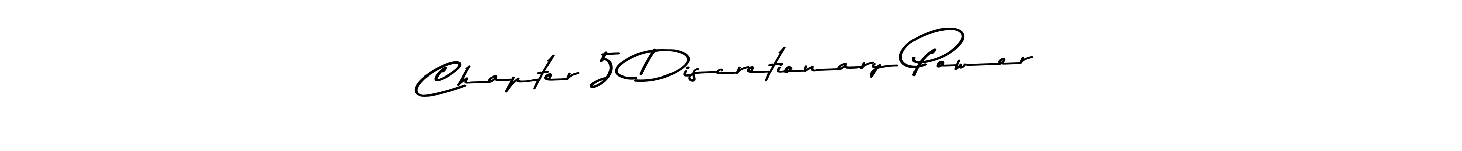 Similarly Asem Kandis PERSONAL USE is the best handwritten signature design. Signature creator online .You can use it as an online autograph creator for name Chapter 5 Discretionary Power. Chapter 5 Discretionary Power signature style 9 images and pictures png