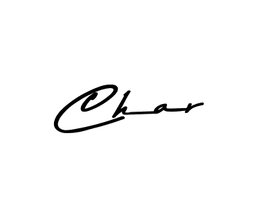 You should practise on your own different ways (Asem Kandis PERSONAL USE) to write your name (Char) in signature. don't let someone else do it for you. Char signature style 9 images and pictures png