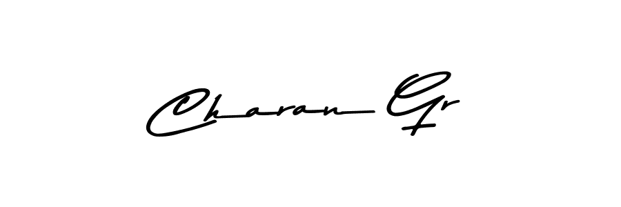 How to make Charan Gr signature? Asem Kandis PERSONAL USE is a professional autograph style. Create handwritten signature for Charan Gr name. Charan Gr signature style 9 images and pictures png