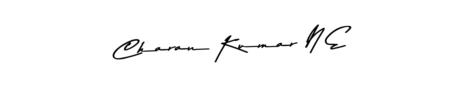 You should practise on your own different ways (Asem Kandis PERSONAL USE) to write your name (Charan Kumar N E) in signature. don't let someone else do it for you. Charan Kumar N E signature style 9 images and pictures png