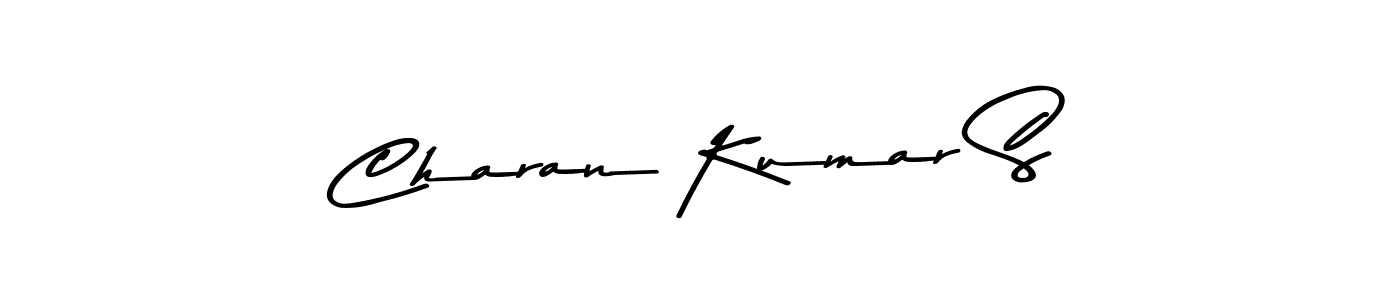 Use a signature maker to create a handwritten signature online. With this signature software, you can design (Asem Kandis PERSONAL USE) your own signature for name Charan Kumar S. Charan Kumar S signature style 9 images and pictures png