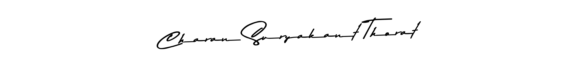 Use a signature maker to create a handwritten signature online. With this signature software, you can design (Asem Kandis PERSONAL USE) your own signature for name Charan Suryakant Thorat. Charan Suryakant Thorat signature style 9 images and pictures png