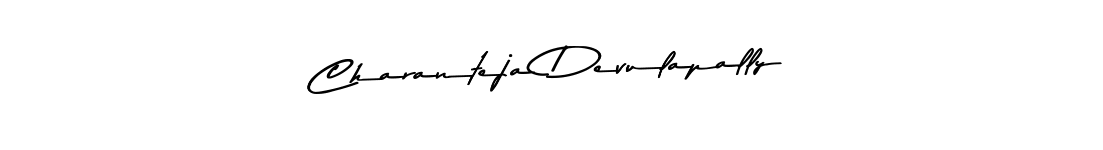 Charanteja Devulapally stylish signature style. Best Handwritten Sign (Asem Kandis PERSONAL USE) for my name. Handwritten Signature Collection Ideas for my name Charanteja Devulapally. Charanteja Devulapally signature style 9 images and pictures png