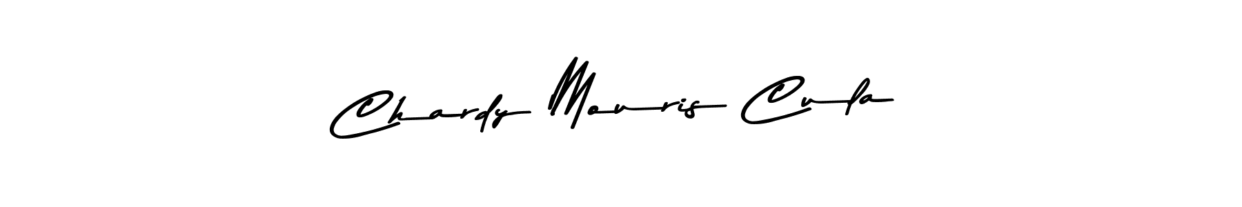 Make a beautiful signature design for name Chardy Mouris Cula. With this signature (Asem Kandis PERSONAL USE) style, you can create a handwritten signature for free. Chardy Mouris Cula signature style 9 images and pictures png