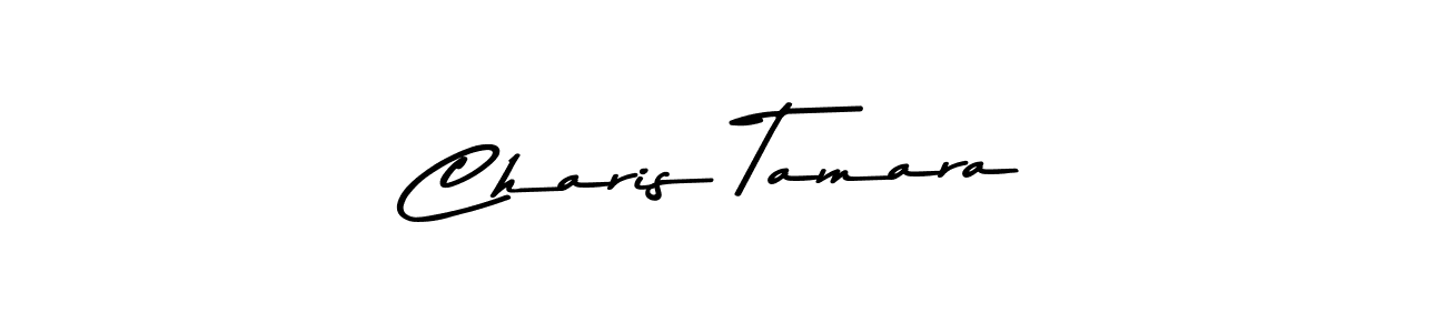 Create a beautiful signature design for name Charis Tamara. With this signature (Asem Kandis PERSONAL USE) fonts, you can make a handwritten signature for free. Charis Tamara signature style 9 images and pictures png