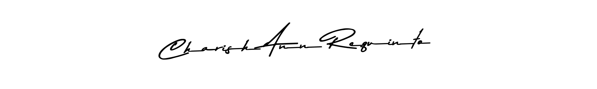 You can use this online signature creator to create a handwritten signature for the name Charish Ann Requinto. This is the best online autograph maker. Charish Ann Requinto signature style 9 images and pictures png
