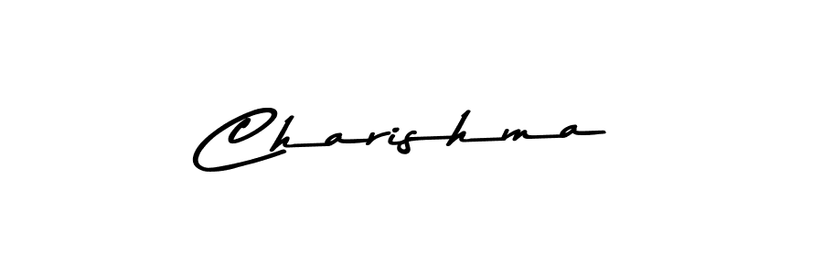 Make a beautiful signature design for name Charishma. Use this online signature maker to create a handwritten signature for free. Charishma signature style 9 images and pictures png