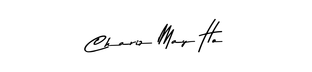 Chariz May Ho stylish signature style. Best Handwritten Sign (Asem Kandis PERSONAL USE) for my name. Handwritten Signature Collection Ideas for my name Chariz May Ho. Chariz May Ho signature style 9 images and pictures png