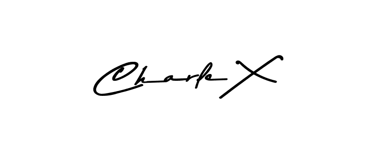 Design your own signature with our free online signature maker. With this signature software, you can create a handwritten (Asem Kandis PERSONAL USE) signature for name Charle X. Charle X signature style 9 images and pictures png