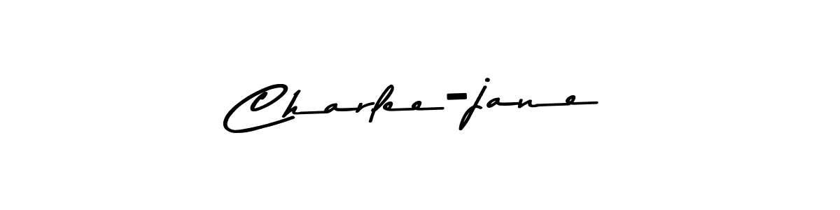 How to make Charlee-jane signature? Asem Kandis PERSONAL USE is a professional autograph style. Create handwritten signature for Charlee-jane name. Charlee-jane signature style 9 images and pictures png