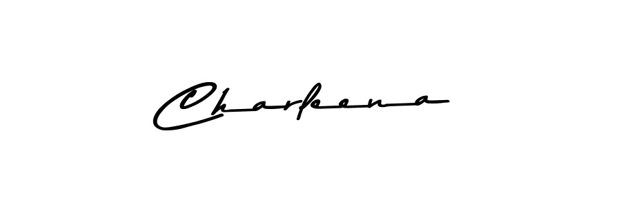 How to make Charleena signature? Asem Kandis PERSONAL USE is a professional autograph style. Create handwritten signature for Charleena name. Charleena signature style 9 images and pictures png