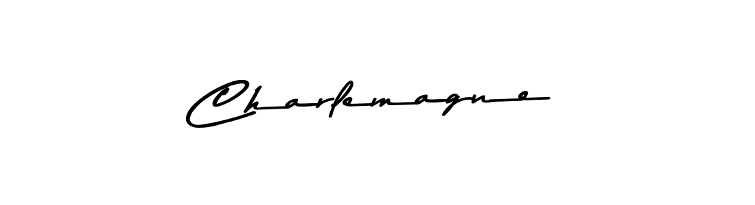 Make a beautiful signature design for name Charlemagne. With this signature (Asem Kandis PERSONAL USE) style, you can create a handwritten signature for free. Charlemagne signature style 9 images and pictures png