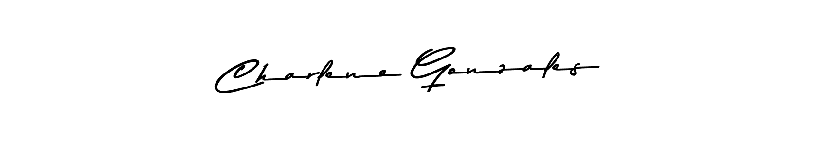 Charlene Gonzales stylish signature style. Best Handwritten Sign (Asem Kandis PERSONAL USE) for my name. Handwritten Signature Collection Ideas for my name Charlene Gonzales. Charlene Gonzales signature style 9 images and pictures png