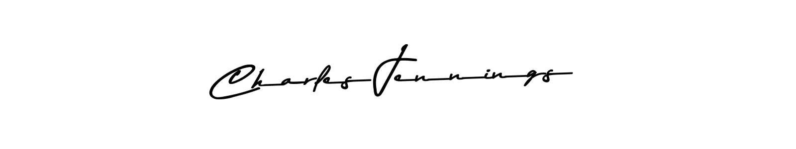 How to make Charles Jennings name signature. Use Asem Kandis PERSONAL USE style for creating short signs online. This is the latest handwritten sign. Charles Jennings signature style 9 images and pictures png